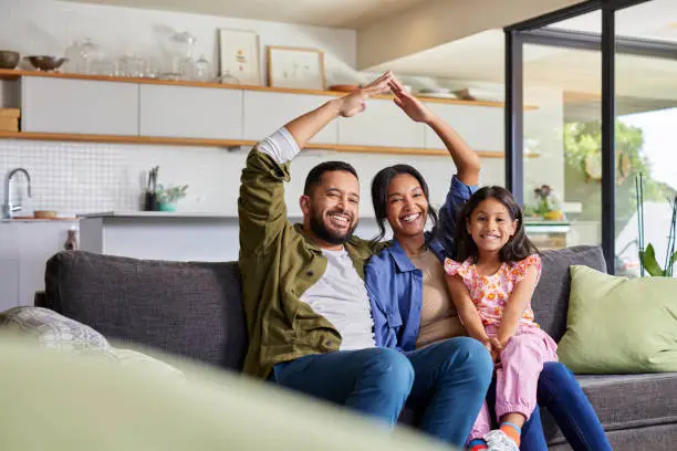 Insurance advisor helping a family review coverage
